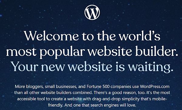 WordPress website claim