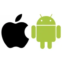 apple iphone and google android phones