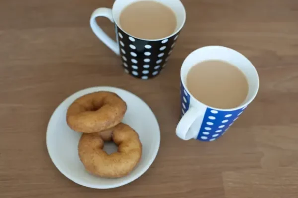 coffee and doughnuts