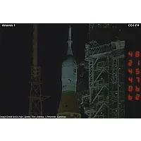 Artemis 1 slow motion space video