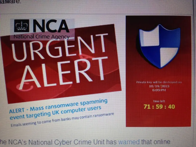 ransomware NCA warning