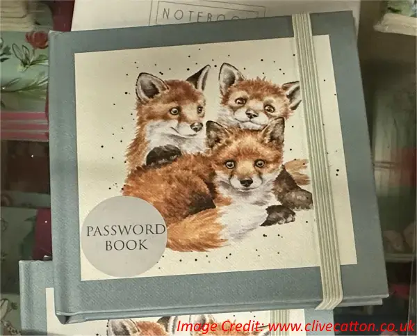 passwords book