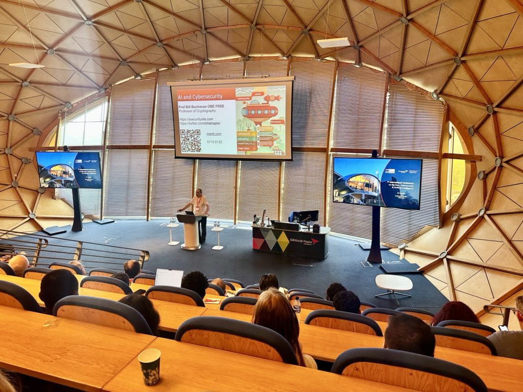 main Lecture theatre on Edinburgh Napier University’s Craiglockhart Campus.